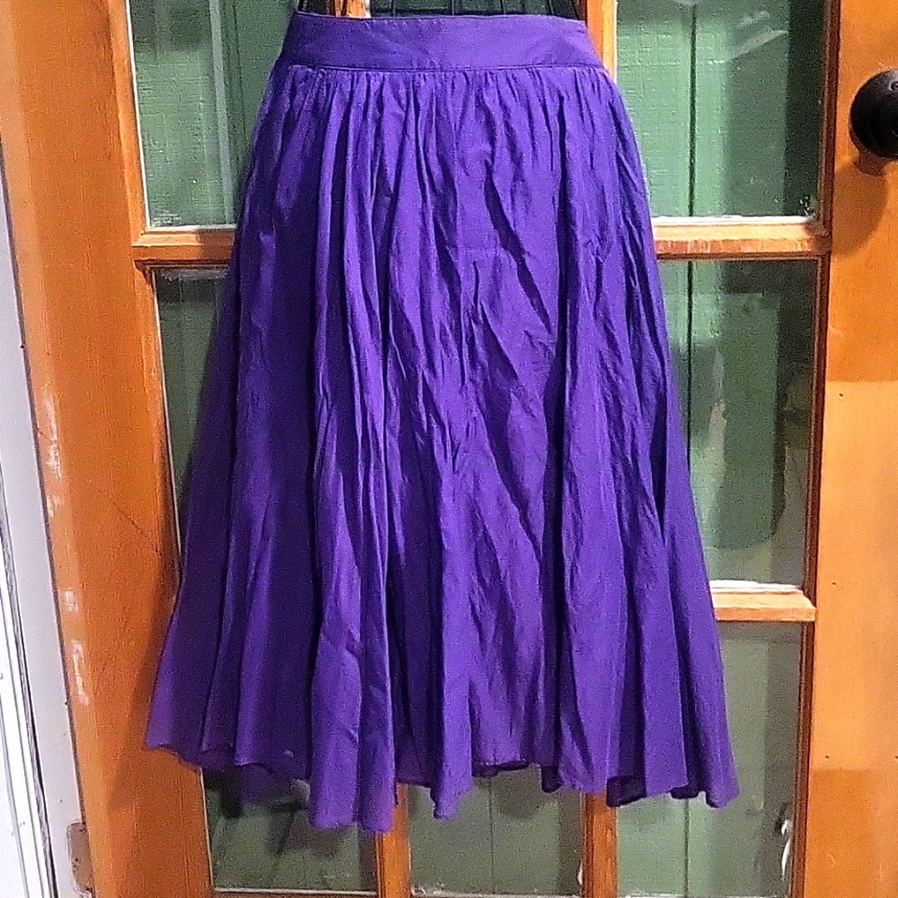 Purple J Crew ballerina skirt, size 4